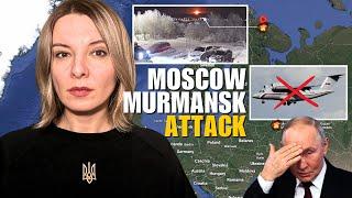 MOSCOW, MURMANSK ATTACK: MILITARY AN-72, COMMAND CENTER, AMMUNITION DEPOT Vlog 899: War in Ukraine