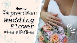 Recently engaged? WATCH THIS! | wedding flower consultation tips/what to expect