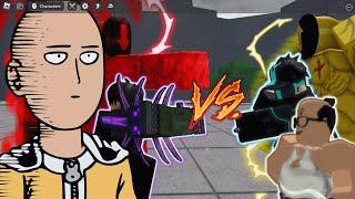 Purple Arrow vs Cyan arrow - Roblox Strongest Battlegrounds funny moments