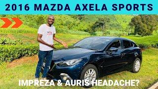 2016 MAZDA AXELA SPORTS: SHOULD THE AURIS & IMPREZA BE WORRIED? #mazda