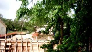 Greenbelt Homes Austin Tx, McCall House foundation and frame time lapse video