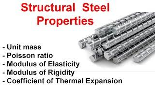 Properties of Structural Steel