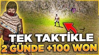 PİYASA AÇIĞIYLA +150 WON KAZANMAK!  | UYURKEN ZENGİN EDECEK YENİ HESAP! | Metin2 0EpleYakut#14