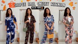 SHOPEE HAUL ONE SET KEKINIAN RECOMMENDED️ | WAJIB BORONG!!