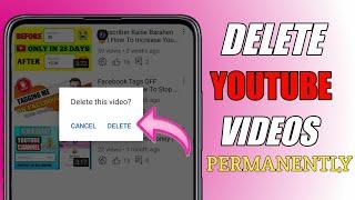 How To Delete YouTube Videos Permanently 2023  | YouTube Video Delete Kaise Kare