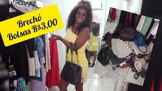 #brechó #embrechocomigo #bolsa  Brechó com Bolsas a R$3,00 em São Paulo