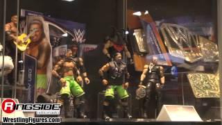 Mattel WWE Preview Night Display - SDCC 2014 NEW Mattel WWE Wrestling Figures San Diego Comic Con