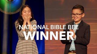 National Bible Bee Winner! - Josephine Lee