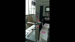 ROLL DIE CUTTING CREASING MACHINE FOR PAPER PLATE IN CUSTOMER'S FACTORY