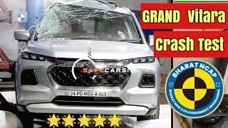 Maruti Suzuki Grand vitara crash test by Bharat Ncap!! Leaked!