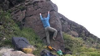 Wilton 1 - G-Buttress - Side Wall (6B) - first ascent