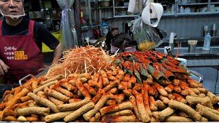 [대구 맛집] 할아버지 산더미 매운양념오뎅, 나뭇잎 손만두 | 서문시장 '장여사의 나뭇잎 손만두 | 생활의 달인 맛집 |  Korean street food