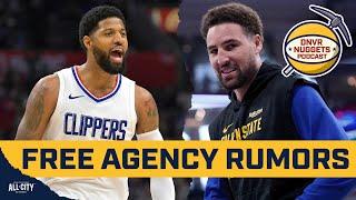 Paul George, Klay Thompson, and other free agency rumors for the Denver Nuggets