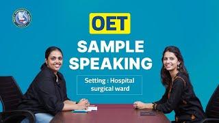 OET Sample Speaking | Hospital Surgical Ward | Hip Replacement