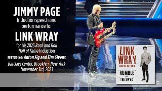 Jimmy Page performing Rumble for Link Wray’s Rock Hall Induction 11/3/2023 #RockHall2023 #RRHOF