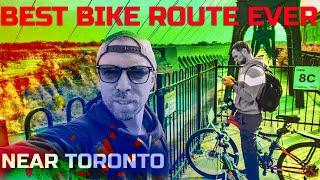 Discovering The Best Bike Trail Near Toronto. The Cycling Route Along The Niagara River