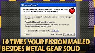 10 TIMES YOUR FISSION MAILED (BESIDES METAL GEAR SOLID) | #ZOOMINGAMES