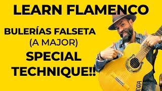 EASY & BEAUTIFUL Flamenco Falseta for BEGINNERS.