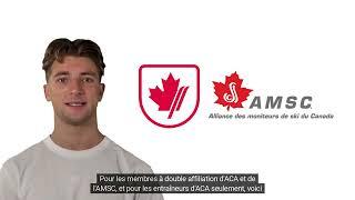 Comment accéder au module Introduction au parc à neige Pour les membres d'ACA et de l'AMSC