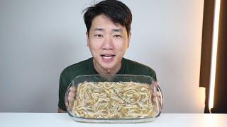 土筍凍原來是這樣做出來的？是蟲還是海鮮？失敗了好多次終於做出来了。