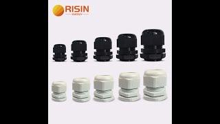 IP68 PG7 PG9 PG11 PG13.5 PG21 Cable Glands Size Nylon Waterproof Plastic Sealing Cable Connector