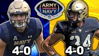 The HISTORIC RISE of Navy & Army Football (Both Are Undefeated Still)