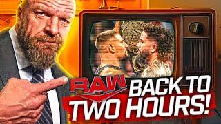 RAW BACK TO TWO HOURS! YEET! WWE Raw 9/9/24 Review