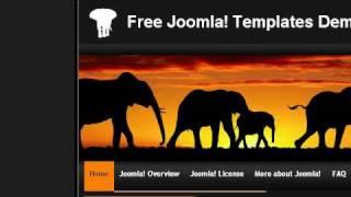 Safari in Africa Joomla 1.5 Template Short Presentation