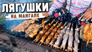 Рынок Еды как Кхмеры проводят воскресенье  Food market