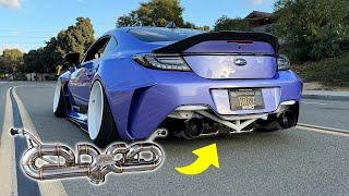 The ROWDIEST BRZ Catback Exhaust... EVER.