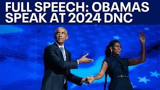 Full speech: Barack, Michelle Obama speak at 2024 Democratic National Convention