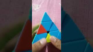 pyramid cube second layer to ruin#shorts #youtuberlikes #youtubeguru #subscribe #viral