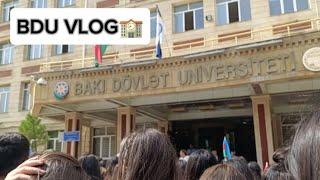 Universitetin ilk günləri🫶 ||Bakı Dövlət Universiteti || Mini vlog 