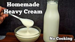 How to Make Heavy Cream from MILK at Home ~ Just 1 Ingredient