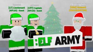 I Spawned 100 Elves to TAKEOVER the Roblox British Army