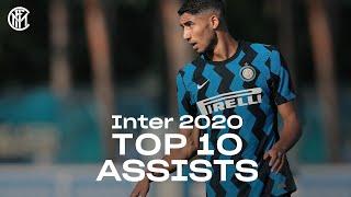 INTER TOP 10 ASSISTS | 2020 REVIEW feat. Nicolò Barella, Achraf Hakimi, Alexis Sanchez... 