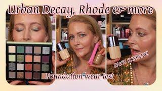 Urban Decay Face Bond Foundation - combination skin friendly? & new Rhode pocket blush & lip tints