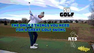 You only need 2 keys for a great golf swing