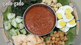 CARA MEMBUAT SAMBAL KACANG UNTUK GADO-GADO