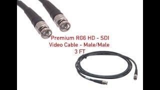 Premium RG6 HD-SDI Video Cable P#25-261-105