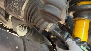 Toyota Tundra 2016 - CV axle play and noise - Is this normal?