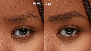 How To Shape (Draw) Eyebrows | Draw & Shape Eyebrows In Photoshop