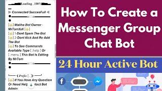 How to Create Messenger Bangla Chat Bot | Working 100%