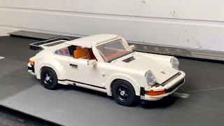 Classic Porsche 911 Drag Race. Lego Technic Speed Test