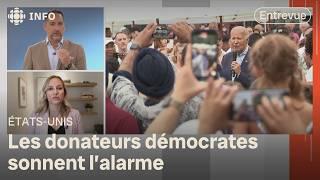 Élections aux États-Unis : Joe Biden n'a pas l'intention de quitter | D'abord l'info