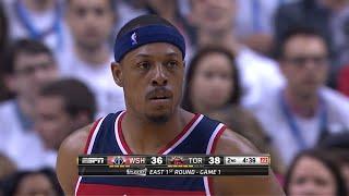 Paul Pierce Full Highlights 2015 Playoffs R1G1 at Raptors - 20 Pts, OLD BUT GOLD!!!