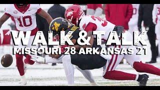 WALK & TALK: Missouri 28, Arkansas 21