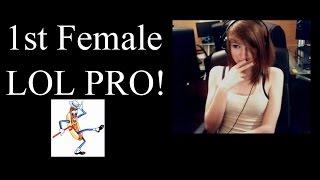 First  Pro Female League Of Legends Player LCS
