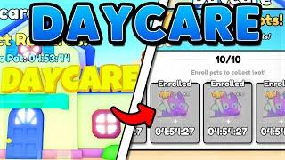 This DAYCARE GLITCH Gives EVERY ITEM In PET SIMULATOR 99! MAX REWARDS! AND MUCH MORE!