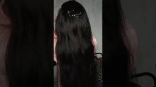 try this beautiful clawclip hairstyle hack/#hair #hairstyle #hacks #hairtutorial #barbie #shorts